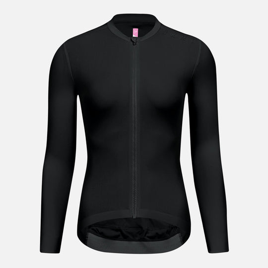 Women's Cycling LS Jersey Minima Black