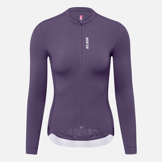 Women's LS Cycling Jersey Reki Heather Purple