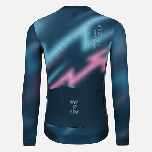 Monton Urban+ Cycling Long Sleeve Jersey Mens Lightning