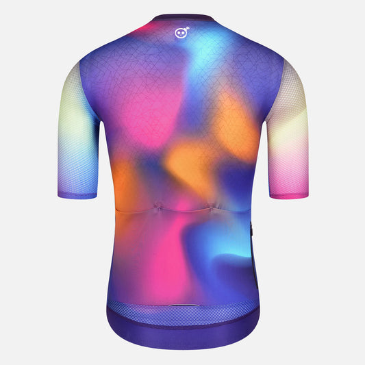 Skull Monton Cycling Jersey Mens NorthernLights Blue Purple