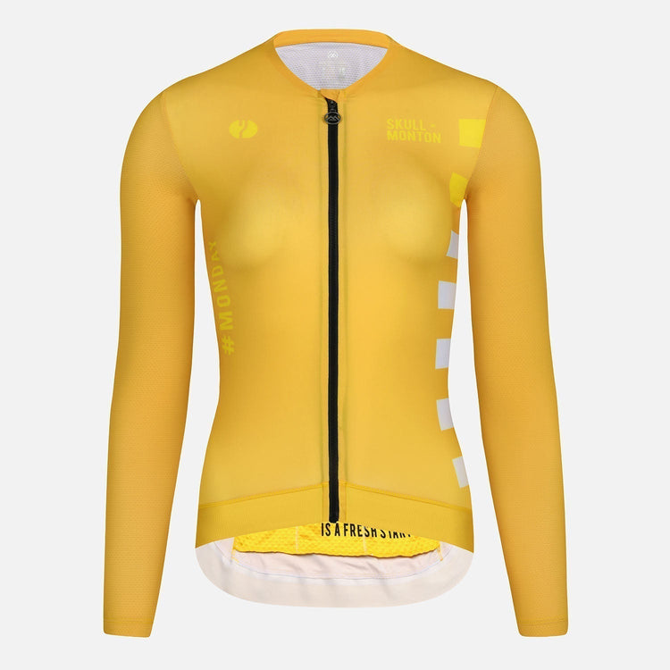 long sleeve cycling jersey women's