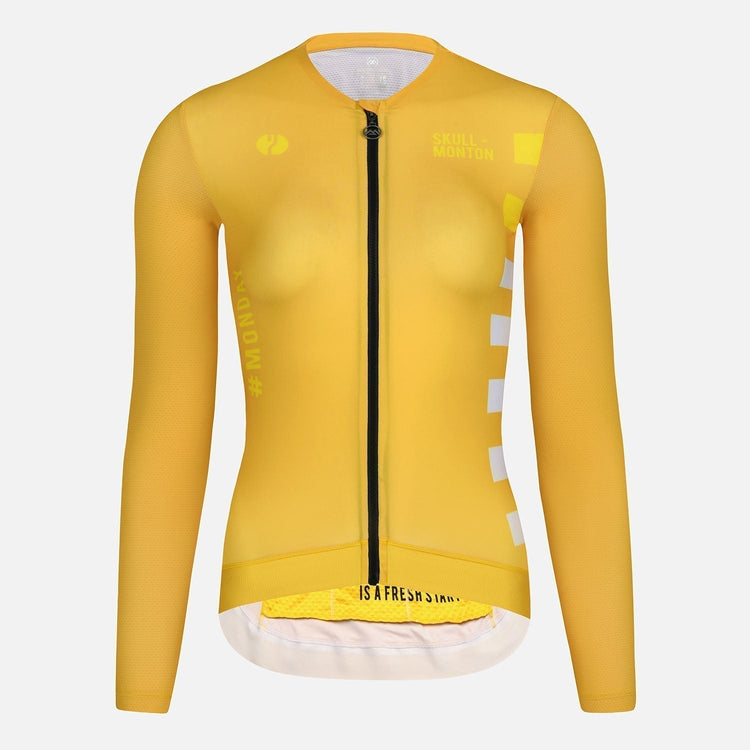 long sleeve cycling jersey women's