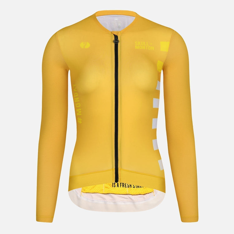 long sleeve cycling jersey women's